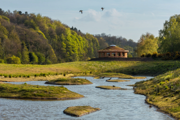 Saline lagoon turns 10